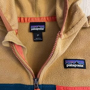 Patagonia Toddler Size 2T Snap T Fleece Jacket